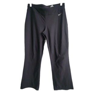 Nike Womens Black Fit Dry Stretch Activewear Pants Size XS
